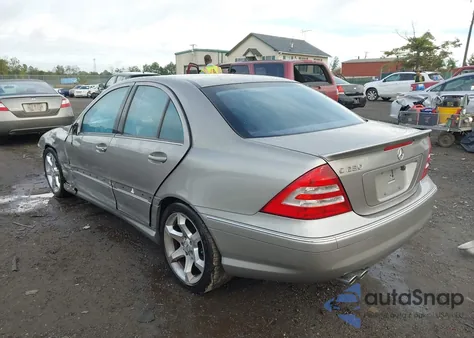2007 Mercedes-Benz C 230 Sport from USA, damaged, VIN WDBRF52H37E026996